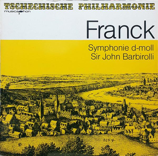 LP-пластинка CSAR FRANCK THE CZECH PHILHARMON Symphonie Dmoll BM30SL4307 Musicaphon Германия Классическая музыка Б/у