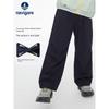 Navigare Italian Small Sailboat Children's Pants 2026 Spring New Unisex Casual Pants Ribbed Knit Pants