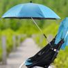 Chair Umbrella with Clamp Portable Adjustable UV Protection Waterproof Outdoor Camping Fishing Garden Backyard Patio Beach Chair Umbrella Parasol