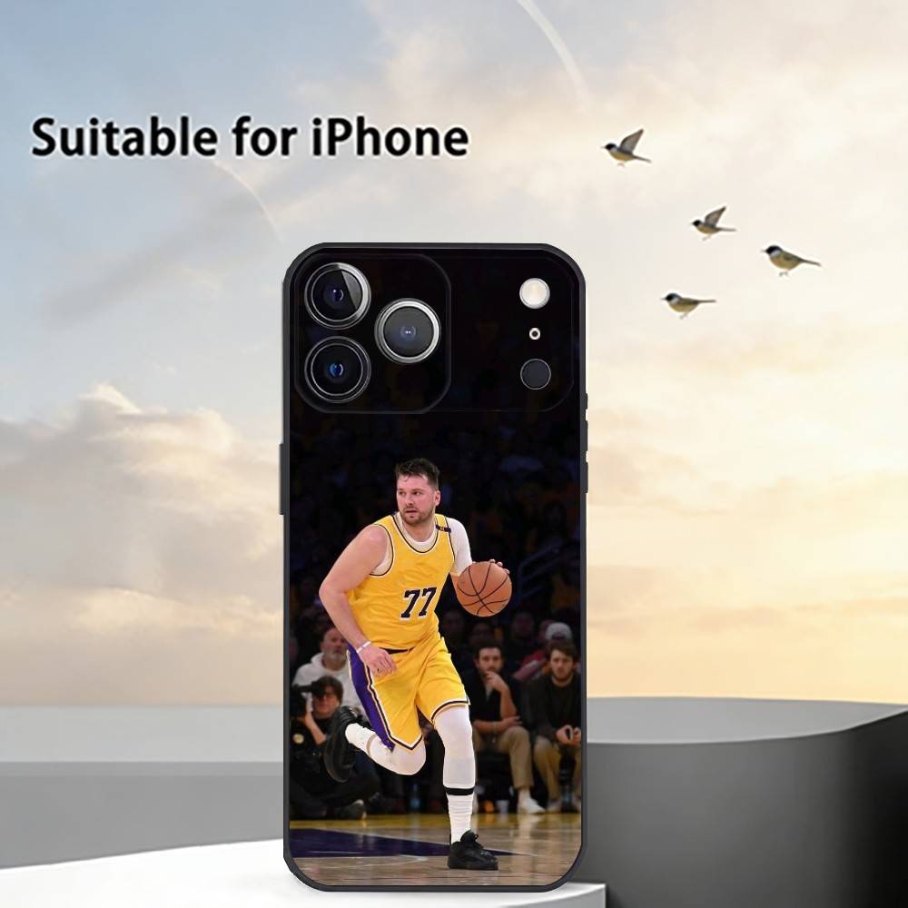 Спортивный чехол для телефона с баскетболистом Н-Николой Йокичем для iPhone 17,16,15,14,13,12,11 Plus,Pro Max,XS, Мягкий силиконовый черный чехол