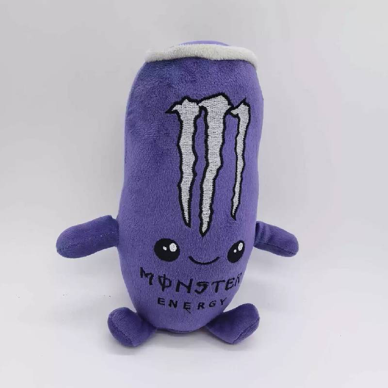 Плюшевая игрушка банка Monster Energy Мягкая набивная Коллекционное издание Для фанатов игр