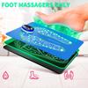 Электрический массажер для ног 8 режимов 19 уровней Шиацу разминание тепловая терапия легкий коврик для стимуляции стоп для расслабления мышц