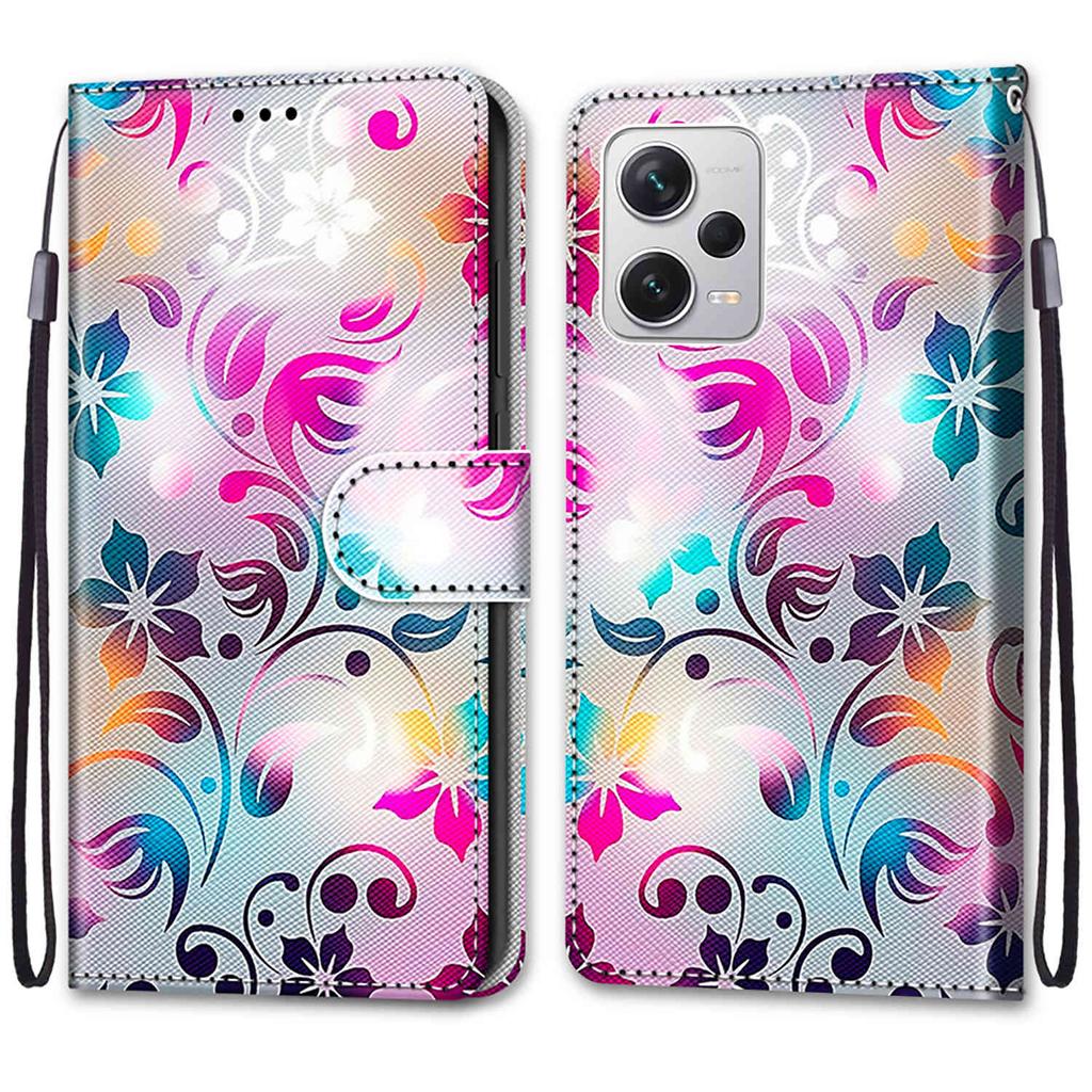 Luxury Painted Leather Case Wallet Book Style Protective Cover for Xiaomi 14T/MI 12T/MI 13T Pro/MI 10T Lite/MI 12 Pro/Xiaomi Poco X4/Xiaomi Poco M6Pro