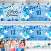 5*3ft Happy Birthday Backdrop Banner Background Cloth Props Party Decorate
