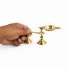 Spillbox Brass Karpoor | Kapoor Diya Deepam Burner Karpuram Arati | Aarti | Arthi | Arti | Arathi