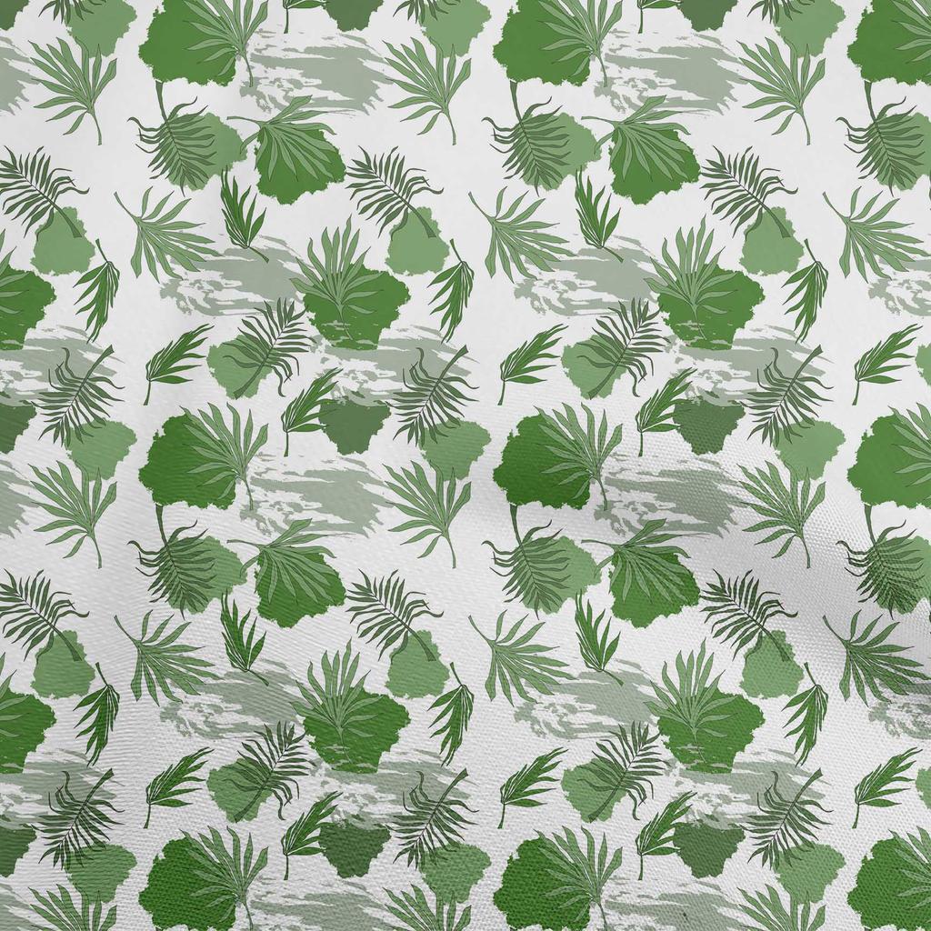 oneOone Хлопковая гибкая серая ткань с листьями и абстрактной текстурой, швейная ткань по ярдам, напечатанная своими руками, швейные принадлежности для одежды 40 дюймов