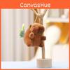 Plush Toy Capybara Keychain Stuffed Animal Doll Cartoon Gift Cute Decoration