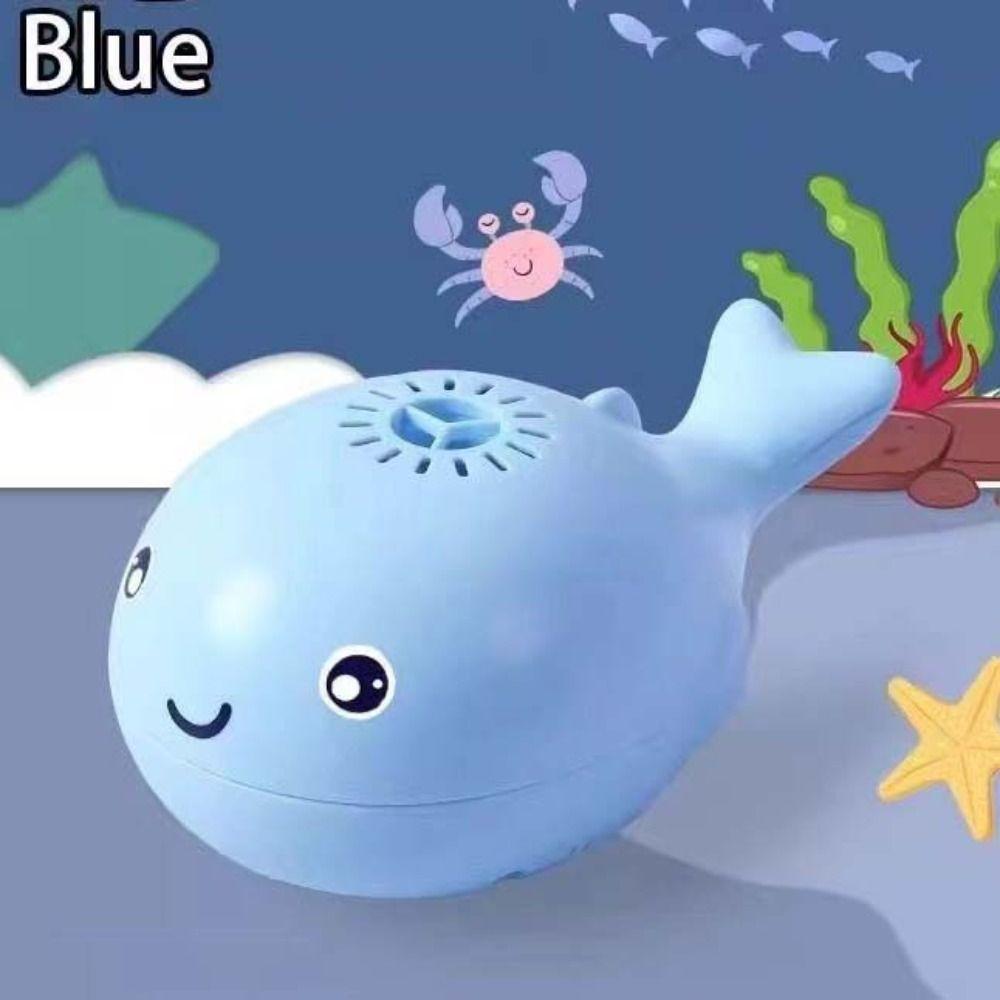 Whale Floating Ball Blowing Toy USB Educational Toys Absorbed Sensory Baby Toy Montessori Toy