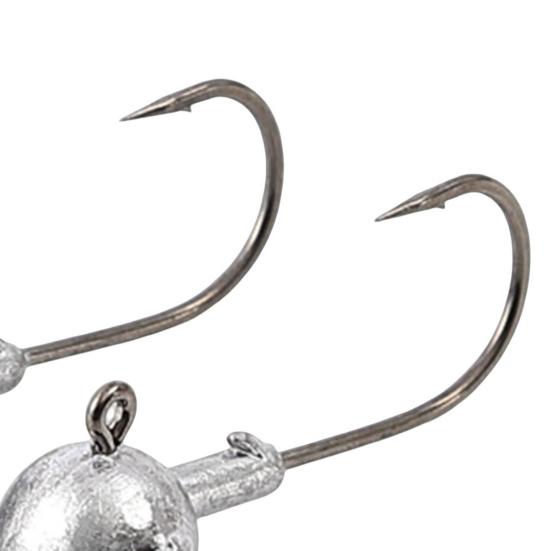 50Pcs Fishing Hooks Rustproof Corrosion Resistant Freshwater Saltwater Sharp Crank Hooks Fishing Accessories