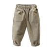 MAITA Boys' Pants Spring and Autumn Baby's Autumn Boys' Pants Children's Handsome Corduroy Casual Pants Casual Pants