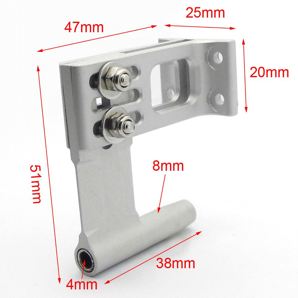 4mm Drive Shaft + 95mm Water Pickup Steering Rudder + 35mm propeller Kit for RC Boat MONO Speed O VEE Hydroplane DIY Parts