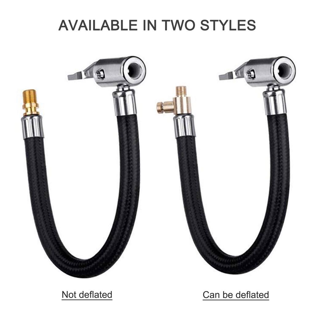 Шланг для накачивания воздуха в шинах для велосипеда, мотоцикла, автомобиля, надувной шланг, клапан для подключения трубки, соединение трубы