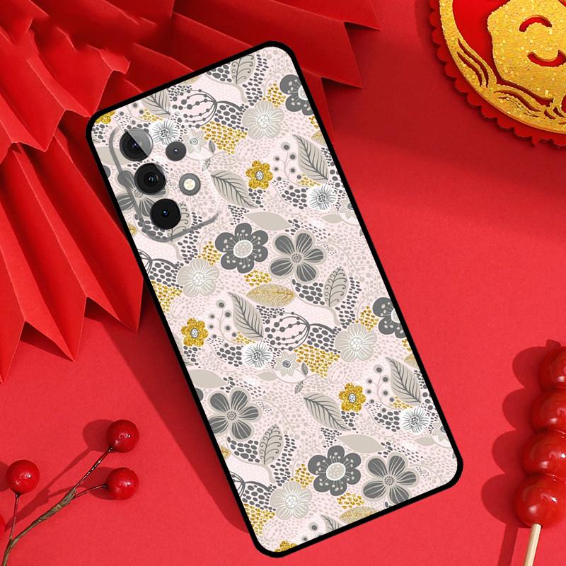 Чехол 'Цветочный Шарм Секретный Сад' для Samsung Galaxy M15 M55 M31 M13 M11 M12 M14 M06 M16 M36 M56 M53 M32 M52 M35 M34 M54