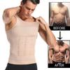 Men's Tummy Control Body Shaper Vest - Tight, Elastic, Close-fitting Sports Corset
