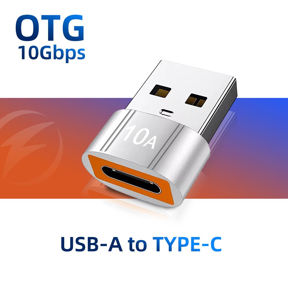 FONKEN 10A USB 3.0 Type-C адаптер для передачи данных USB-A к Type-C/Type-C к USB-разъему OTG конвертер для Macbook Xiaomi Samsung