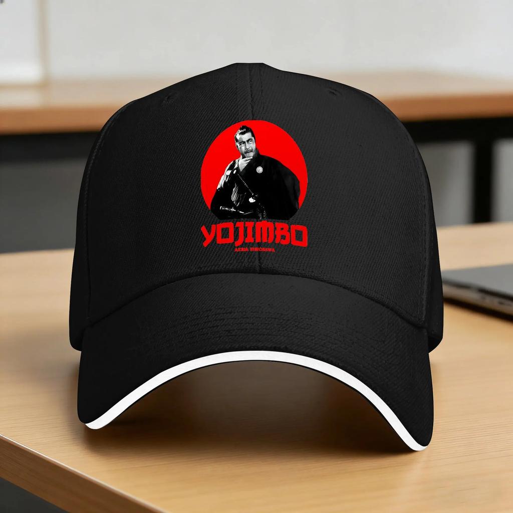 Akira Kurosawa Yojimbo Samurai Film Baseball Cap Kpop Rock Sun Visor Trucker Hat Couple Women Trendy Design Snapback Cap