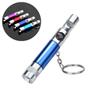 Torch Tools Kit Keychain Keyring Outdoor Light Climbing Portable Compass 3-In-1 Whistle Flashlight