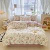 Cotton Bedding Set Duvet Cover with Pillowcases Bedclothes Comforter Covers Sets Duvet Cover Queen Size with Pillow Cover