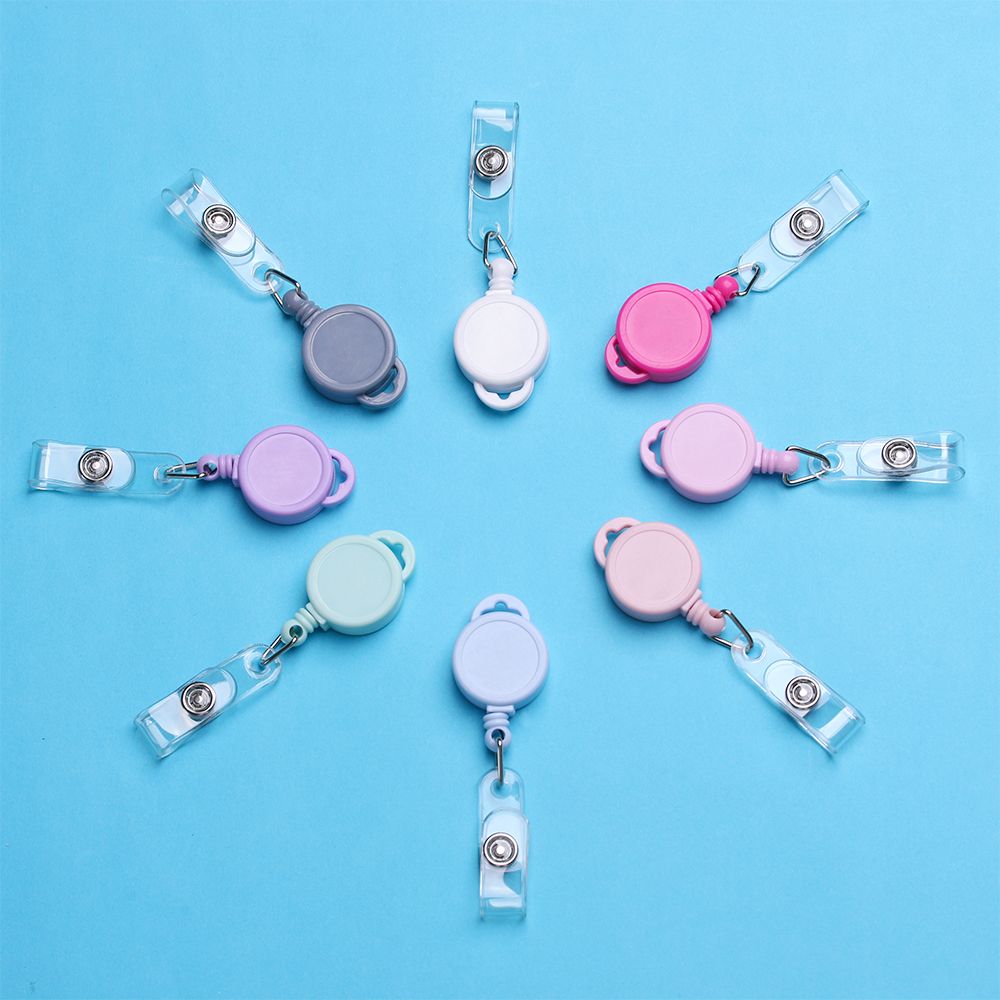 1 шт. прочный модный держатель для удостоверения личности, имени, карты, канцелярские принадлежности, выдвижной держатель для бейджа, брелок, шнурки