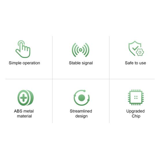 Универсальный пульт дистанционного управления для гаражных ворот, брелок 433 МГц, простой в использовании, со световым индикатором, замена пульта дистанционного управления для гаражных ворот