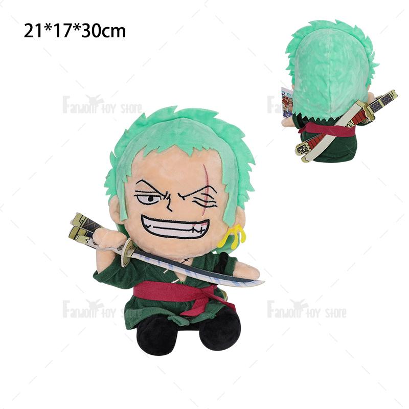 ONE PIECE Plush Gear 5 Luffy Sanji Brook Chopper Zoro Doll Soft Stuffed Toys Birthday Christmas Gift