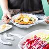 50 шт. Эластичная лента Одноразовая крышка для подноса Растягивающаяся крышка для тарелок и мисок Пакет для сохранения свежести продуктов