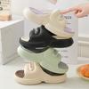 Fashion Litfun New Summer Women's Flat Sandals Outdoor Platform Slippers Classic Beach Slides EVA Thick Sole Vacation Bathroom Shoes