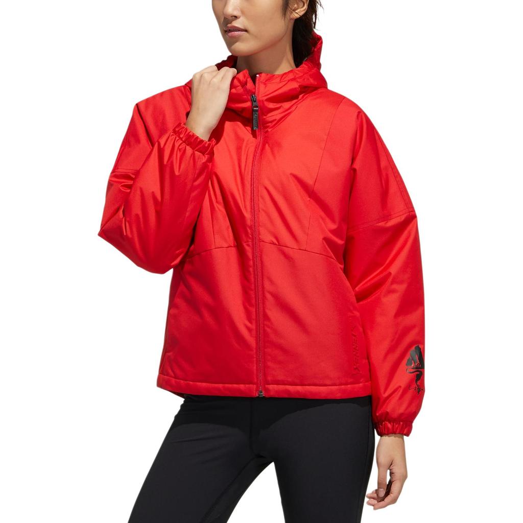 adidas Куртки и пальто W CN, женский светло-алый цвет GN7582