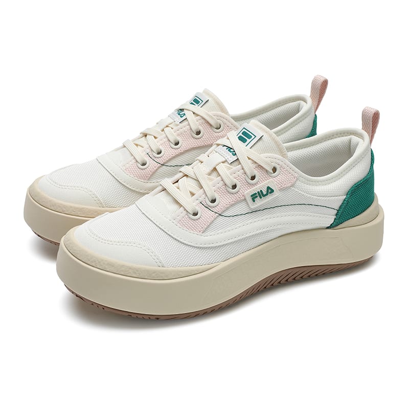 Fila КЕДЫ МЕДУЗА Низкие Кеды Женские Бело-Зеленые F12W521302FGS