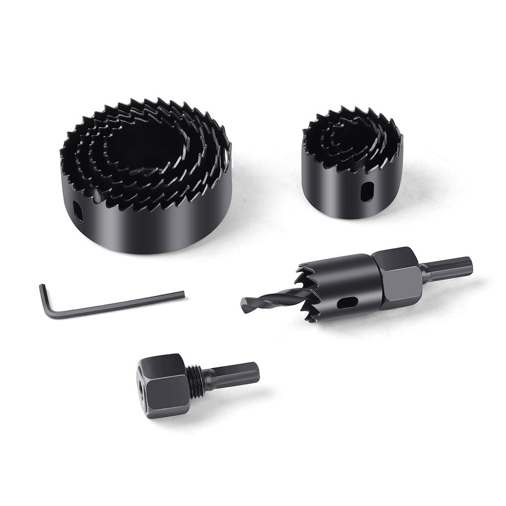 Биметаллическое деревообрабатывающее отверстие 13/8/5, Отверстие для точечного светильника, Отверстие для гипсокартона Набор деревообрабатывающих сверл