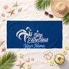 Fenerbahce Sk (23) Custom Name Beach Towel Soft Towel Gift for Beach Pool Swimming Vacation