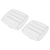 2PCS Boat Louvered Vents 5 Inch Nylon Marine Air Vent Grille Ventilation Louver Cover for Yacht RV Caravans Home