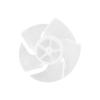 Small Power Plastic Fan Leaf 6 Leaves Power Hair Dryer Motor Fan Leaf For Hairdryer Motor Accessories