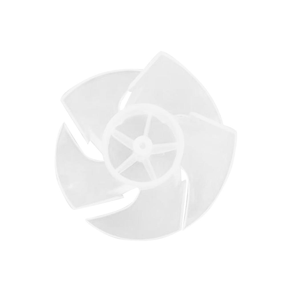 Small Power Plastic Fan Leaf 6 Leaves Power Hair Dryer Motor Fan Leaf For Hairdryer Motor Accessories