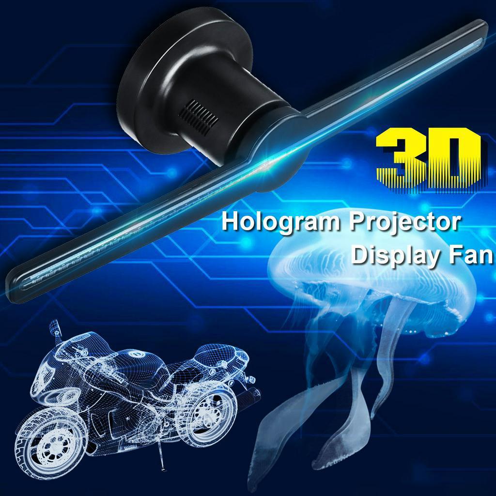WIFI 3D-вентилятор, голограммный проектор, рекламный дисплей, голограммный вентилятор, лампа с голографическим изображением, 3d-дисплей, рекламный светильник