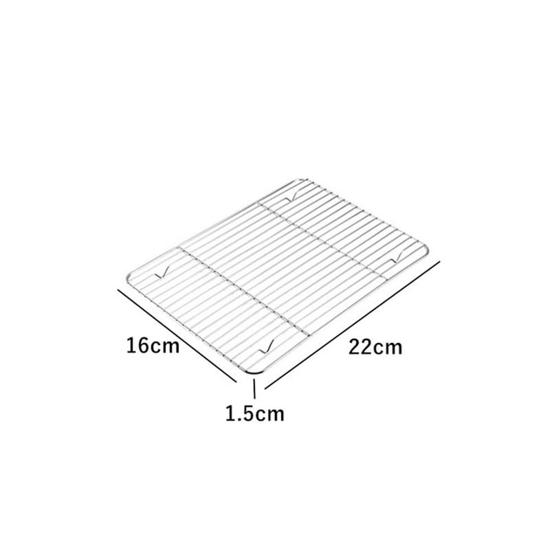 1 шт. нержавеющая сталь проволока печенье хлеб торт охлаждение стойка антипригарная выпечка пицца барбекю противень полка кухонные принадлежности для выпечки