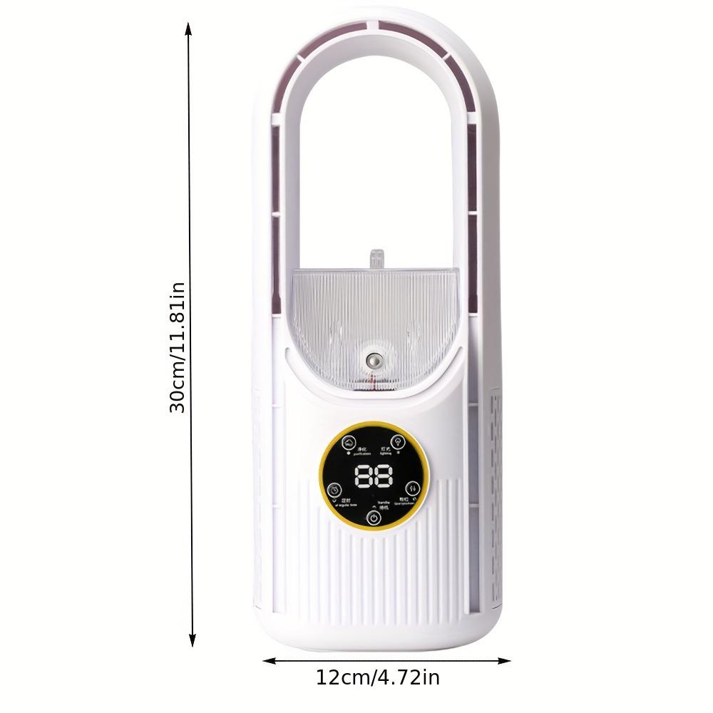 Кондиционер Вентилятор Электрический Вентилятор Бытовой Увлажняющий Охлаждающий Usb Вентиляторы Распылительный Настольный Вентилятор С Водяным Охлаждением Без Лопастей Напольные Вентиляторы 2024