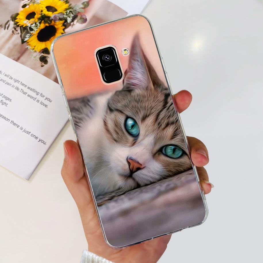 Чехол для Samsung Galaxy A6 A8 Plus 2018 Чехол Модный Бабочка Мягкий Прозрачный ТПУ Чехол для Телефона Для Samsung A6+ A8+ A 6 A 8 2018 Funda