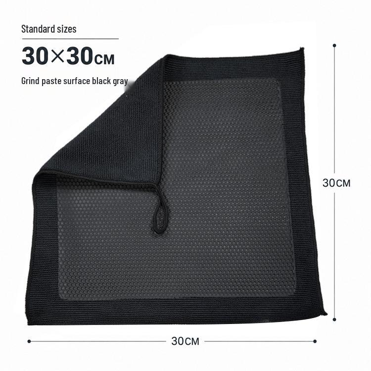 Canjie Volcanic Mud Car Cleaning Towel – Thickened Stain Removal Cloth for Car Detailing