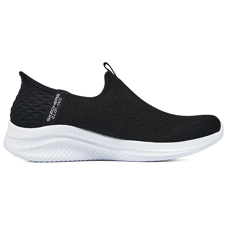 Skechers Ultra Flex 3.0 Slip-Ins Удобные Легкие Повседневные Туфли Женские повседневные туфли Черный 150171-BLK