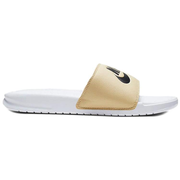Nike Benassi JDI Slide 'White Team Gold' Men's 343880-108
