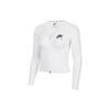 Sportswear Logo Embroidered Double Zip Funnel Neck Jacket Women Jacket White FD2377-100