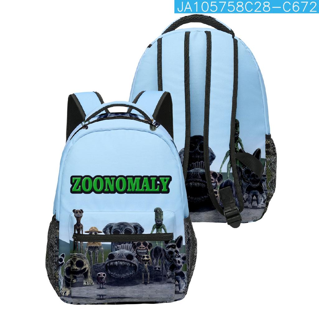 Мультяшные Популярные Смешные Zoonomaly студенческие Рюкзаки для книг Рюкзаки для ноутбуков 3D-принт Оксфорд Водонепроницаемые Дорожные рюкзаки для мальчиков/девочек
