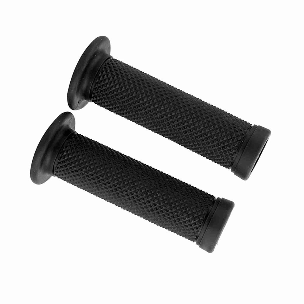 2 шт. 22 мм Универсальные Винтажные Мотоциклетные Ручки Руля Звездный Декор Концы Руля(черный)