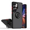 Чехол для Samsung Galaxy S24 Ultra 5G Матовый Жесткий ПК Броня Coque Galaxy S24 Plus S 24 FE S24Ultra Магнитный Держатель Кольцо Крышка