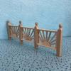 Beautiful High Simulation Scene Model 1/12 Scale Mini Wooden Guardrail for Role Play