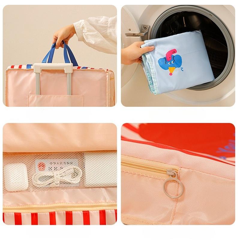 Travel Storage Bag Foldable Hanging Waterproof for Clothes Underwear Intimate Apparel Luggage Business Trips Organizer Bag