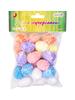 Colorful Decorative Styrofoam Eggs 3.5 25 Pcs. | WPJ-5724