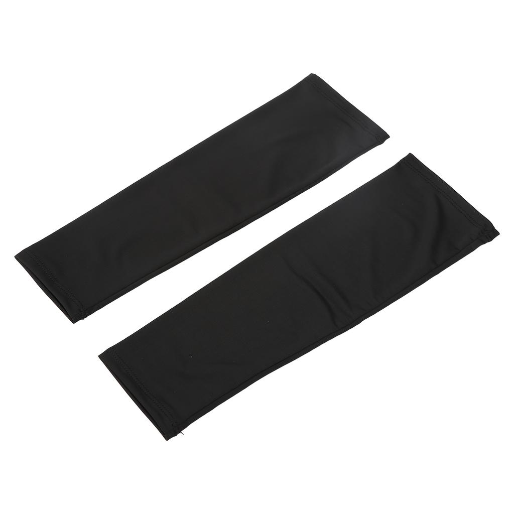 Охлаждающие солнцезащитные рукава с защитой от ультрафиолета, дышащие, высокоэластичные, летние рукава для улицы, черные