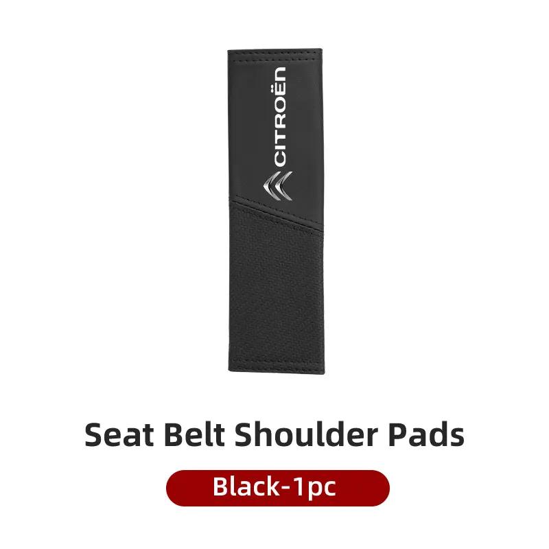 Car Seat Safety Belt Shoulder Cover Spliced Protective Cover For Citroen C4 C3 C5 C1 C2 C6 VTS C4L DS3 DS4 DS5 Grand Berlingo